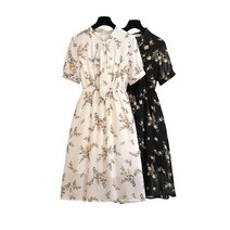 [국내당일발송]지패션 폴드 칼러 빅사이즈 원피스 반팔 여성 드레스 2XL 3XL 4XL 5XL 6XL 까지 대형 원피스