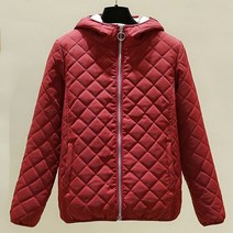 선빛 세이라 마름모 패딩 기모 털 안감 겨울 아우터 남녀공용