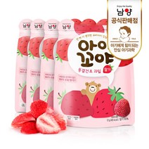 남양유업 아이꼬야 동결건조 과일칩, 4개, 12g