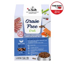[더독] 닥터소프트 그레인프리 오리 1.2kg (노령견용), 1200g x 1개, 1개
