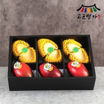 고군명가 명절 선물세트 프리미엄 혼합세트4호 2.7kg 특대과 애플망고 3과 + 태국망고 3과