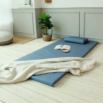 [샤이닝홈] 린폴 고탄성 3단 접이식 매트리스 세트