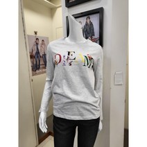 뱅뱅 봄 저렴한 여성 프린트 라운드 긴팔 티셔츠