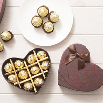 인크리코 러브하트 페레로로쉐(T10) 발렌타인 화이트데이 초콜릿 선물 세트, 200g, 1세트