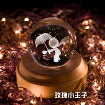 해외배송 리엘라노 별하늘 수정구 뮤직박스 오르골 스카이캐슬, 옵션07