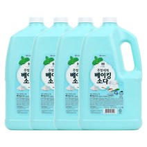퐁퐁 베이킹소다 주방세제, 3000ml, 4개