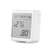 CoRui-TUYA Zigbee 온도 및 습도 센서 배터리 전원 LCD 스크린 디스플레이 알렉사 구글 어시스턴트 구동, 01 1pcs