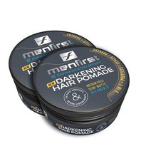 멘퍼스트 다크닝 헤어 포마드 매트 왁스 170g 2팩 MENFIRST Darkening Hair Pomade Medium Hold Matte
