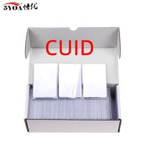 20pcs CUID 카드 13.56mhz 안드로이드 App MCT 수정 UID NFC 변경 가능 1k s50 키 태그 블록 0 쓰기 14443A 복제