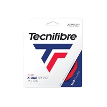 테크니화이버 Tecnifibre X-One Biphase 테니스 스트링 빨간색(.. 정품보장, 단일