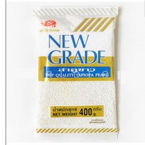 태국산 버블티 화이트 펄 타피오카 타피오카펄 400g 타카오카
