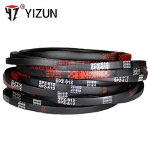 Yizun spz3v 유형 spz912 1080mm 하드 와이어 고무 드라이브 피치 길이 둘레 산업 변속기 농업 기계 v 벨트, spz1080mm lw 3v425, 1개
