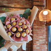 페레로로쉐 초콜릿 꽃다발 발렌타인데이 발표회 콩쿨, 블루, 30개