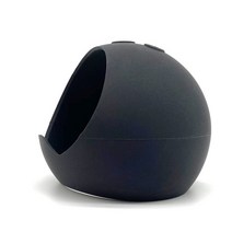 매장용스피커 카페스피커 북쉘프스피커 echo 도트 실리콘 커버 보호용 스마트 4 bose 650 벽 마운트와 호환되는 적절한 낙하 방지 스피커 스피커, 검은색, 한 사이즈