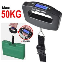 커피저울 주방전자저울 계량저울 50kg 휴대용 전자 수하물 규모 lcd 디스플레이 여행 디지털 수하물 규모 매달려 백라이트 균형 무게