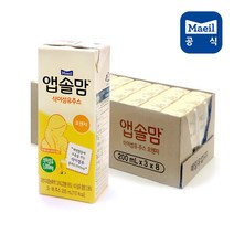 ( 행사상품 ) 매일우유 앱솔맘 식이섬유주스 오렌지 200ml 24팩/건강주스