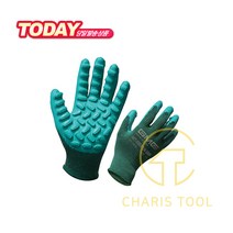 지엠지 진동방지 장갑 L8000 M사이즈 진동작업 떨림방지 전동작업 반코팅 라텍스 코팅 드릴작업 건설장비 작업장갑 GMG 카리스툴