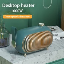 캠핑용라디에이터 화장실 히터 소형 라지에타 전기 방열기 xiaomi 1000w 충전식 미니 휴대용 데스크탑 하우스 난방 스토브 기계 팬, 초록, 우리를