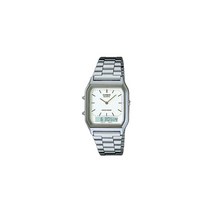 [CASIO] 카시오 남자 여자 커플 손목시계 메탈밴드 전자시계 패션시계 AQ-230A-7D