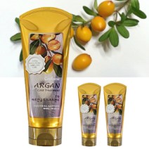 심한 손상모발 지속케어 순도100% 아르간오일 골드 헤어팩 헤어 트리트먼트 200g