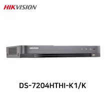 하이크비전 DS-7204HTHI-K1/K 800만화소 4채널 고급형 녹화기 리얼타임 4K DVR TVI/AHD/CVI/SD, DS-7204HTHI-K1/K (HDD미포함)