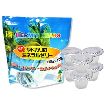 [백곰마켓] 산코 애완 소라게 전용 젤리 밥 미네랄 영양 먹이 크랩 사육 키우기 용품 식사 사료 주식 간식 음식 식품 영양식, 소라게젤리+스티커제공