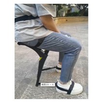 입는 의자 휴대용 낚시 착용 웨어러블 서서, 2022 최신 블랙 업그레이드 버전