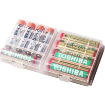 레스팟 AA AAA 겸용 4pcs 배터리 케이스, AAA용 케이스