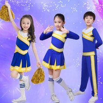 치어리딩학원 치어복 학예회의상 여아용 유니폼 세트