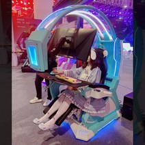 게이밍체어 침대형의자 각도조절 콕핏 무중력 침대형 우주선, 퍼스트 톤  얼티밋