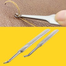 U홈파기 수동 가죽 피할기 가죽공예 작업 도구 손 조각도 공구, K603111_길이115MM, 1개