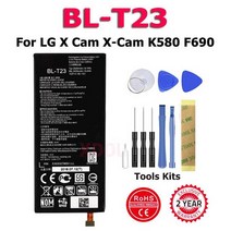 삼성 휴대폰 배터리 삼성 휴대폰 배터리100% 원래 BL-T37 BL-45F1F BL-S3 LG X 전원 2 II V40 캠 H970 Thin, 06 BL-T23