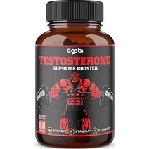 Ultimate T-Booster Supreme Supplement 11 농축 허브 14000mg 분말에 해당 - Ashwagandha Tribulus Terrestris 인삼 뿌리 등 - 60