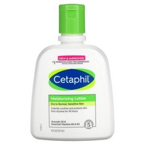 Cetaphil (세타필) Cetaphil 모이스처라이징 로션 건성 중성 민감성 피부용 아보카도 오일 & 필수 비타민B5 & B3 237ml(8fl oz), 5개