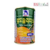 펭귄 황도슬라이스 400g 복숭아 과일 통조림, 1개