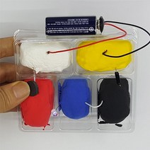전자의기초-찰흙 전자회로만들기 5인용 (5가지 회로) RAT