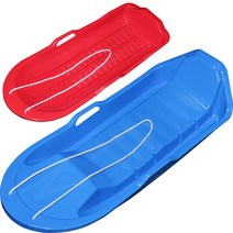 국내제작 골드라인 눈썰매 1인용/2인용/갯벌썰매/잔디썰매, 2 인용 빨강