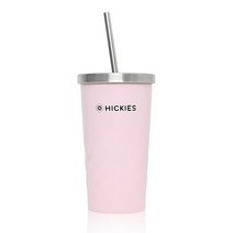 보온보냉 리유저블 스테인레스 스트로우 텀블러 400mL, 다이아블루
