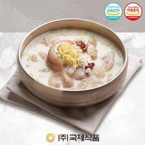 [국제식품] 진한육수 정성가득 보양식품 명품한우족탕 1kg(4팩), 단품