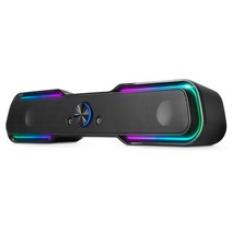CMK-929 RGB 레인보우 LED 게이밍 사운드바 스피커, CMK-929 USB