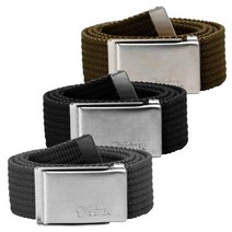 [피엘라벤] 메리노 캔버스 벨트 (77028) Merano Canvas Belt, 색상:다크 올리브