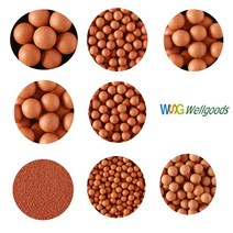 웰굿즈 국내산 황토볼 9종 5KG 화분 수경재배 찜질, 황토볼 1mm(3kg)