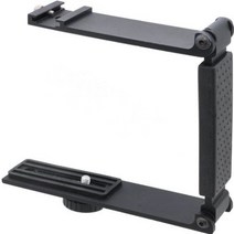 Aluminum Mini Folding Bracket for Pentax MX-1 (Accommodates Microphones Or Flashes), 1