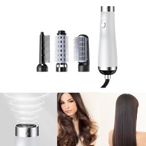 Fowod timmy오토 롤링 볼륨 고데기+헤어드라이어, 녹색