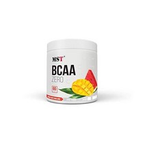 BCAA 제로 파우더 211망고 수박 맛55인분설탕 탄수화물 및 염료 없음 Nutrton의 고용량 아미노산 L류신 L이소류신 L발린 함유, Mango Watermelon