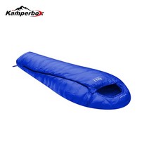 극 동계 구스다운 침낭 거위털 백패킹 이불 텐트용 보용 덕 다운 오리털 4, 파란색