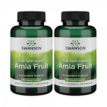 Swanson Amla 500mg 구스베리 120캡슐, 2