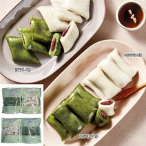 녹여서 바로먹는 간편 아이스떡 4종, 흰 앙꼬 가래떡 1kg/1봉