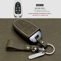 현대 더뉴 그랜져 그랜저 싼타페 투싼 nx4 하이브리드 키케이스, 7버튼 올리브