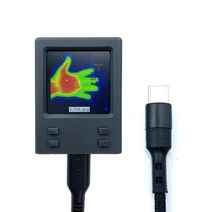열화상카메라 와이파이 열화상 카메라 1.54 인치 화면 USB C 타입 적외선 온도 감지기 5 가지 유형 카메라367179, Thermal Imager